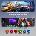 GXMO G156 Laptop 15.6 inch, 16GB+512GB, Windows 11 AMD Ryzen 7 5825U Octa Core, Hỗ trợ mở khóa vân tay, Phích cắm US, 32GB+1TB