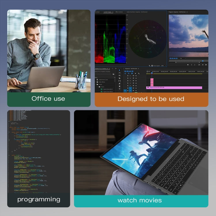 GXMO G156 Laptop 15.6 inch, 16GB+512GB, Windows 11 AMD Ryzen 7 5825U Octa Core, Hỗ trợ mở khóa vân tay, Phích cắm US, 32GB+1TB