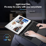 GXMO G156 Laptop 15.6 inch, 16GB+512GB, Windows 11 AMD Ryzen 7 5825U Octa Core, Hỗ trợ mở khóa vân tay, Phích cắm US, 32GB+1TB