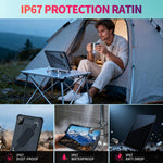Máy tính bảng bền chống nước UNIWA UTAB R1040 IP67, 8GB+128GB, màn hình 10.1 inch Android 15 Mediatek MT8786 Octa Core, Mạng: 4G, Phích cắm US, UTAB R1040