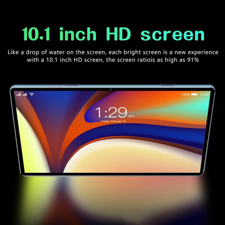 Máy tính bảng BDF P70 10.1 inch 4G LTE, 4GB+64GB, Android 10 MTK6750 Octa Core, Hỗ trợ Dual SIM, Phích cắm EU, 6GB+128GB, Phích cắm EU