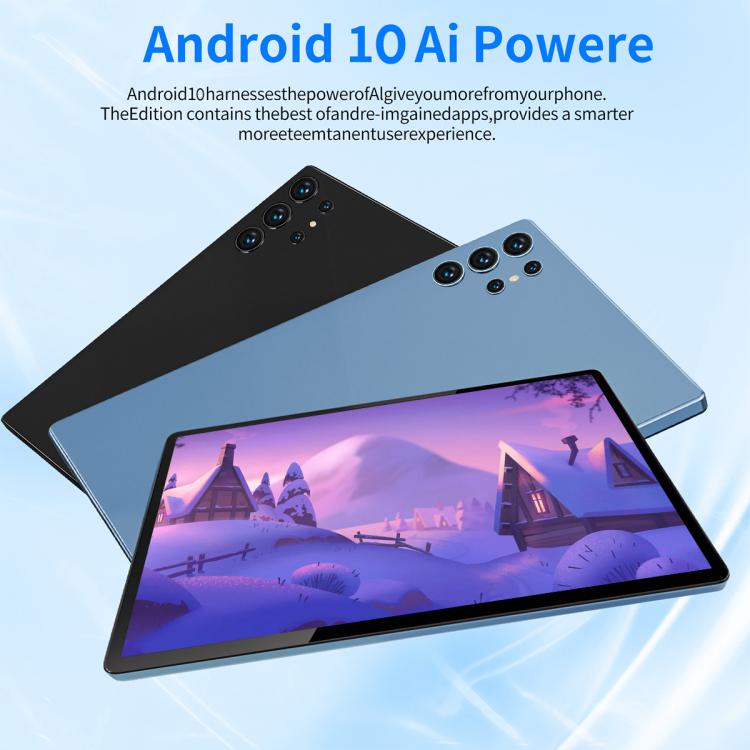 BDF H39 10.1 inch 4G LTE Tablet PC, 4GB+64GB, Android 10 MTK6750 Octa Core, Support Dual SIM, US Plug, 6GB+128GB, US Plug