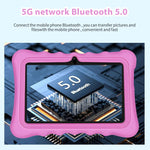 Máy tính bảng trẻ em BDF T7 7 inch WiFi có ốp silicone, 2GB+32GB, Android 8.1 MTK6735 Quad Core CPU, Phích cắm US, 4GB+64GB