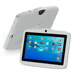 Máy tính bảng trẻ em BDF 7 inch WiFi có ốp silicone hình nấm, 1GB+16GB, Android 8.1 MTK6735 Quad Core CPU, Phích cắm US, 3GB+32GB