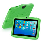 Máy tính bảng trẻ em WiFi 7 inch BDF với vỏ silicone hình nấm, 2GB+32GB, Android 8.1 MTK6735 CPU lõi tứ, phích cắm Mỹ, 4GB+64GB