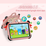 Máy tính bảng trẻ em WiFi 7 inch BDF với vỏ silicone Nezha, 1GB+16GB, Android 8.1 MTK6735 CPU lõi tứ, phích cắm Mỹ, 3GB+32GB