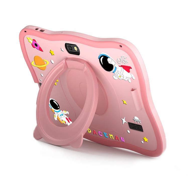Máy tính bảng trẻ em WiFi 7 inch BDF với vỏ silicone phi hành gia, 1GB+16GB, Android 8.1 MTK6735 CPU lõi tứ, phích cắm Mỹ, 3GB+32GB
