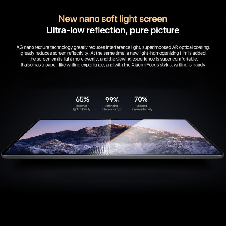 Xiaomi Pad 7 Ultra 14 inch, 12GB+512GB, HyperOS 2, CPU XRING O1 3nm Deca Core, 12GB+512GB
