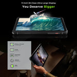 Máy tính bảng bền HOTWAV Tab R9 Pro IP68/IP69K, 6GB+256GB, 11 inch Android 14 Unisoc T606 tám nhân mạng 4G, Phiên bản toàn cầu có Google Play, phích cắm EU, Tab R9 Pro
