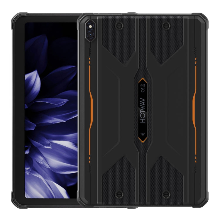 Máy tính bảng HOTWAV Tab R8 IP68/IP69K bền bỉ, 4GB+128GB, màn hình 10.1 inch Android 14 Unisoc T606 Octa Core mạng 4G, Phiên bản toàn cầu với Google Play, phích cắm EU, Tab R8