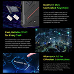 Máy tính bảng bền HOTWAV Tab R9 Ultra IP68/IP69K, 8GB+512GB, 11 inch Android 15 Unisoc T8200 Octa Core 5G, Phiên bản toàn cầu với Google Play, phích cắm EU, Tab R9 Ultra
