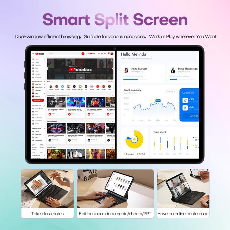 Pad 9 Ultra Máy tính bảng gọi điện 3G 10.1 inch, 2GB+32GB, Android 10 MTK6737 Quad Core, Phích cắm UK, Phích cắm UK