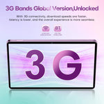 Pad 9 Ultra Máy tính bảng gọi điện 3G 10.1 inch, 2GB+32GB, Android 10 MTK6737 Quad Core, Phích cắm UK, Phích cắm UK