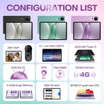 Pad 9 Ultra Máy tính bảng gọi điện 3G 10.1 inch, 2GB+32GB, Android 10 MTK6737 Quad Core, Phích cắm UK, Phích cắm UK