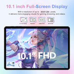 Bộ combo máy tính bảng Pad 8 Pro 10.1 inch 4G LTE, 4GB+32GB, Android 10 MT6755 Octa Core, kèm bàn phím / chuột / bao da, Phích cắm EU, Phích cắm EU