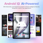 Bộ combo máy tính bảng Pad 8 Pro 10.1 inch 4G LTE, 4GB+32GB, Android 10 MT6755 Octa Core, kèm bàn phím / chuột / bao da, Phích cắm EU, Phích cắm EU