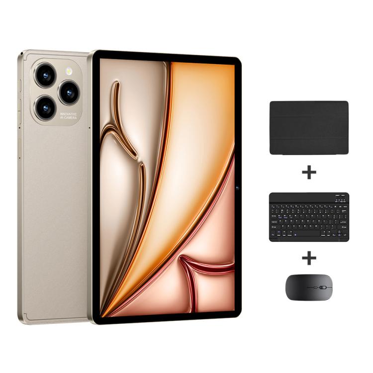 Bộ combo máy tính bảng Pad 8 Pro 10.1 inch 4G LTE, 4GB+32GB, Android 10 MT6755 Octa Core, kèm bàn phím / chuột / bao da, Phích cắm UK, Phích cắm UK