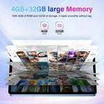 Bộ combo máy tính bảng Pad 9 Pro 10.1 inch 4G LTE, 4GB+32GB, Android 10 MT6755 Octa Core, kèm bàn phím / chuột / bao da, Phích cắm US, Phích cắm US