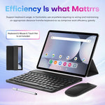 Bộ combo máy tính bảng Pad 9 Pro 10.1 inch 4G LTE, 4GB+32GB, Android 10 MT6755 Octa Core, kèm bàn phím / chuột / bao da, Phích cắm US, Phích cắm US
