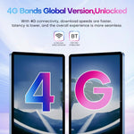 Bộ combo máy tính bảng Pad 9 Pro 10.1 inch 4G LTE, 4GB+32GB, Android 10 MT6755 Octa Core, kèm bàn phím / chuột / bao da, Phích cắm EU, Phích cắm EU