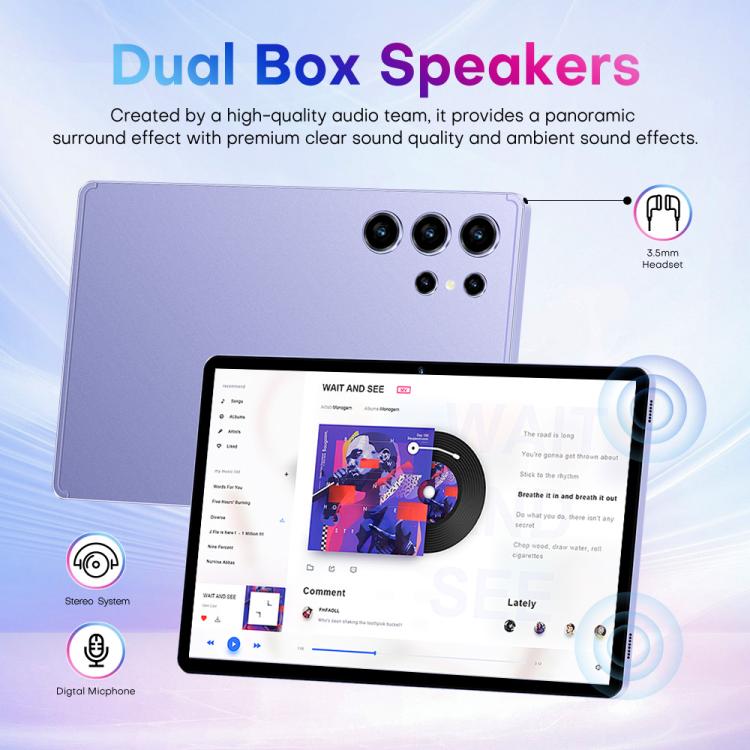 Bộ combo máy tính bảng Pad 9 Pro 10.1 inch 4G LTE, 4GB+32GB, Android 10 MT6755 Octa Core, kèm bàn phím / chuột / bao da, Phích cắm EU, Phích cắm EU