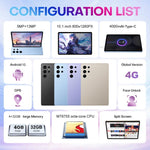 Bộ combo máy tính bảng Pad 9 Pro 10.1 inch 4G LTE, 4GB+32GB, Android 10 MT6755 Octa Core, kèm bàn phím / chuột / bao da, Phích cắm UK, Phích cắm UK