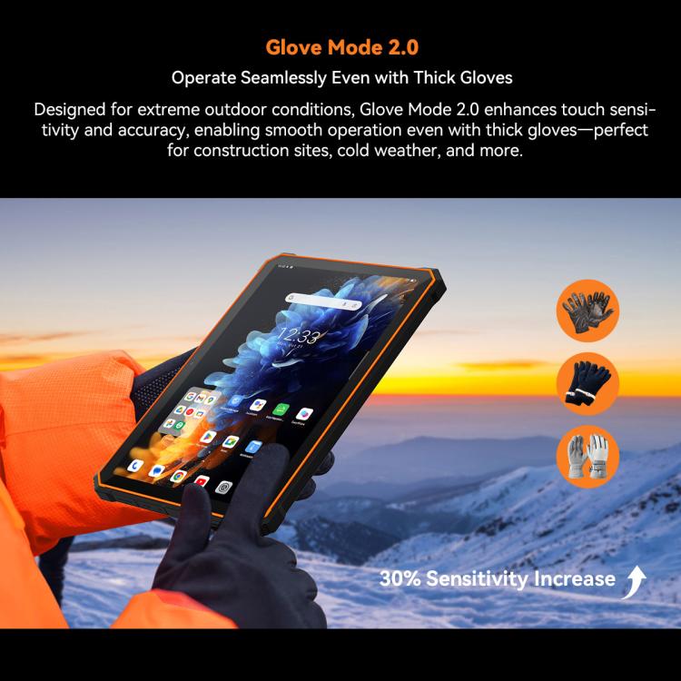 Máy tính bảng bền bỉ Blackview Active 5 4G, 8GB+128GB, 8.68 inch Android 14 Unisoc UMS9230E T615 tám nhân, phiên bản toàn cầu có Google Play, Active 5