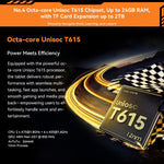 Máy tính bảng bền bỉ Blackview Active 5 4G, 8GB+128GB, 8.68 inch Android 14 Unisoc UMS9230E T615 tám nhân, phiên bản toàn cầu có Google Play, Active 5