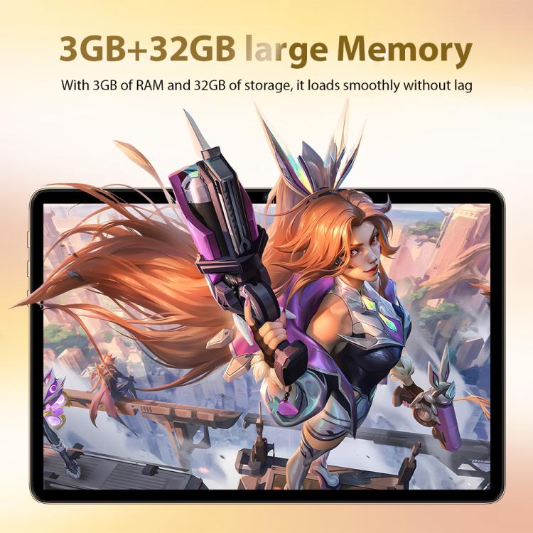 Máy tính bảng gọi điện 3G Pad 8 Ultra 10.1 inch, 3GB+32GB, Android 10 MTK6755 Octa Core, phích cắm AU, phích cắm AU