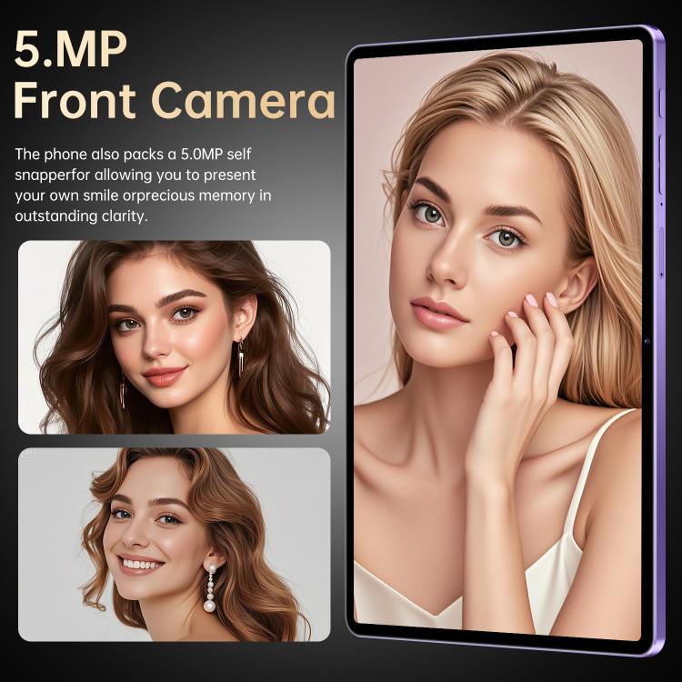 Máy tính bảng Pad 25 Ultra 10.1 inch 4G LTE, 4GB+32GB, Android 10 MTK6755 Octa Core, Cắm điện EU, Cắm điện EU