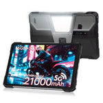 Máy tính bảng bền Unihertz 8849 Tank Pad & máy chiếu, 16GB+512GB, 10.95 inch Android 14 Dimensity 8200 tám nhân mạng 5G, phích cắm EU, Tank Pad mạng 5G
