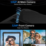 Máy tính bảng bền Unihertz 8849 Tank Pad & máy chiếu, 16GB+512GB, 10.95 inch Android 14 Dimensity 8200 tám nhân mạng 5G, phích cắm EU, Tank Pad mạng 5G