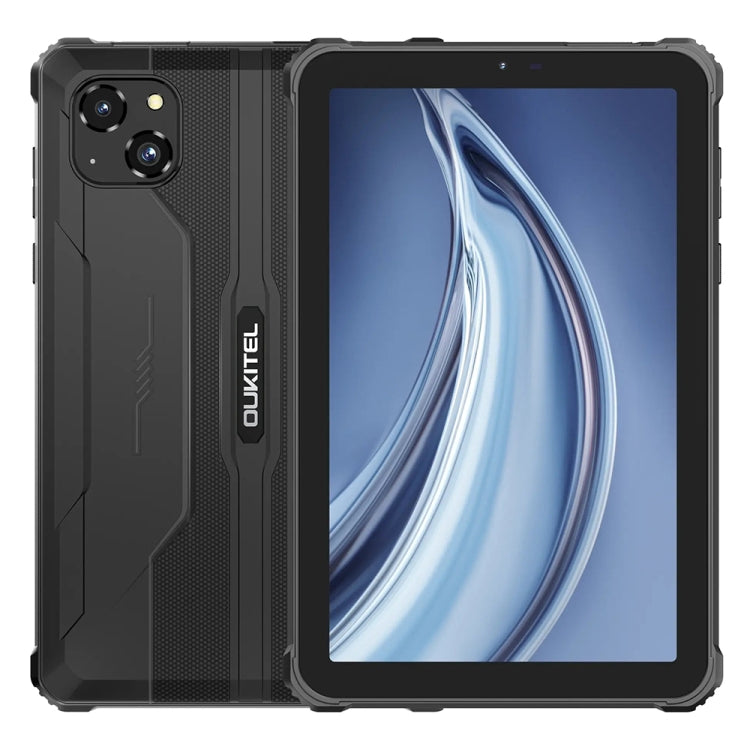Máy tính bảng bền OUKITEL RT3 Pro mạng 4G IP68/IP69K, 4GB+128GB, 8.0 inch Android 14 MediaTek G81 tám nhân, hỗ trợ SIM kép, phích cắm EU, RT3 Pro 4GB+128GB