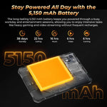 Máy tính bảng bền OUKITEL RT3 Pro mạng 4G IP68/IP69K, 4GB+128GB, 8.0 inch Android 14 MediaTek G81 tám nhân, hỗ trợ SIM kép, phích cắm EU, RT3 Pro 4GB+128GB