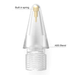 1 cái đầu bút cảm ứng kim ngắn lò xo đồng thau 7.0 cho Apple Pencil 1 / 2