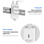 Cầu nối không dây mini VONETS VAP11S-5G 900Mbps WiFi Repeater với 2 ăng-ten và quạt