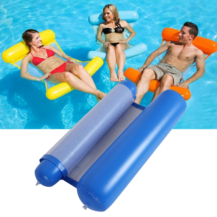 Võng phao tựa lưng gấp đôi đa năng có lưới, Kích thước: 130x73cm, Kích thước: 130x73cm (Xanh lam ngọc)
