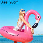 Phao bơi hình hồng hạc bơm hơi mùa hè, Giường phao nổi, Kích thước: 90cm, Kích thước: 90cm