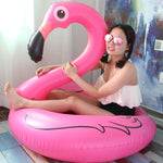 Phao bơi hình hồng hạc bơm hơi mùa hè, Giường phao nổi, Kích thước: 90cm, Kích thước: 90cm