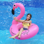 Phao bơi hình hồng hạc bơm hơi mùa hè, Giường phao nổi, Kích thước: 90cm, Kích thước: 90cm