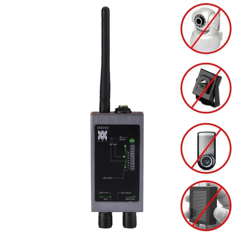 Máy dò đa chức năng M8000 Chống gián điệp, chống theo dõi, M8000