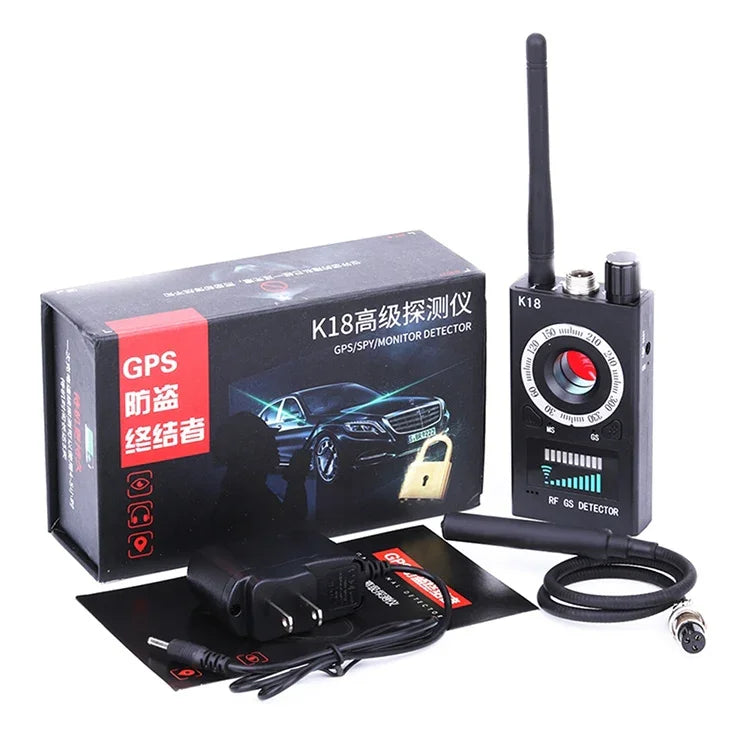 K18 Máy phát hiện GPS không dây chống quay lén, Máy phát hiện tín hiệu không dây K18