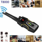 Máy phát hiện tín hiệu RF T-8000 Máy tìm âm GSM Máy quét GPS, T-8000 Bạc