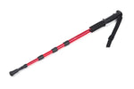 Gậy leo núi bốn trục thẳng dài 105cm, màu đỏ #105cm