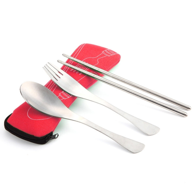 Bộ dao dĩa ngoài trời 3 món, màu xanh cỏ, xanh huỳnh quang, cam, tím, đỏ lớn, xanh nhạt, xanh đậm, đỏ hồng