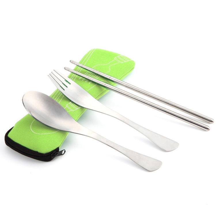 Bộ dao dĩa ngoài trời 3 món, màu xanh cỏ, xanh huỳnh quang, cam, tím, đỏ lớn, xanh nhạt, xanh đậm, đỏ hồng