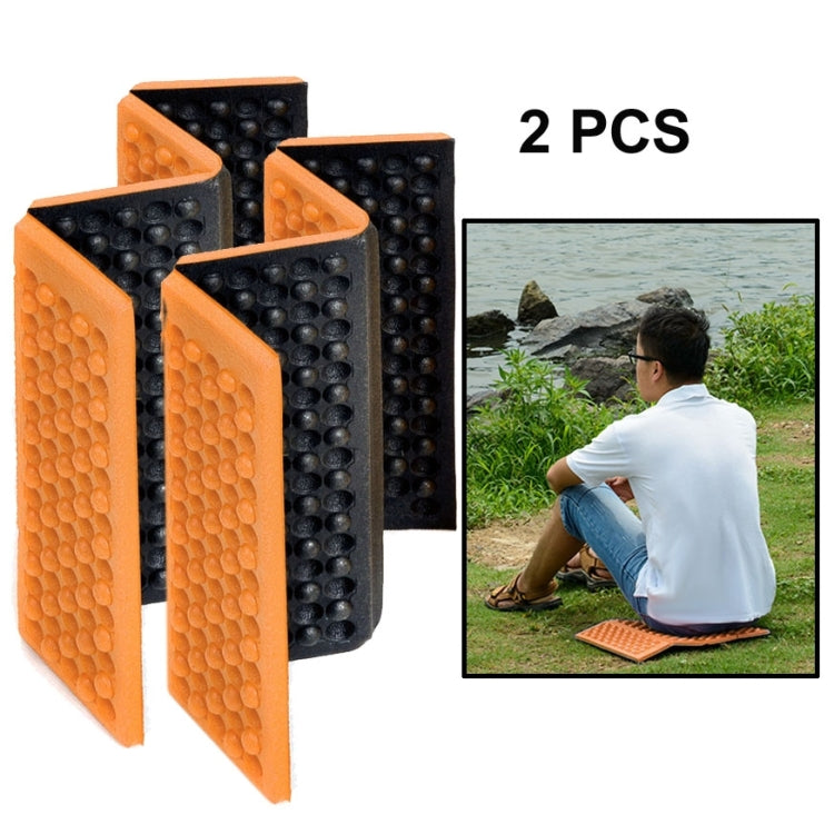 2 tấm đệm massage gấp di động ngoài trời, thảm ngồi picnic chống ẩm EVA, 2 cái (xanh đậm), 2 cái (xanh cỏ), 2 cái (cam), 2 cái (xanh dương), 2 cái (tím), 2 cái (đỏ)