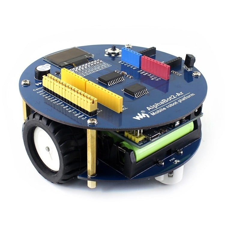 Bộ kit lắp ráp robot Waveshare AlphaBot2 cho Arduino (không kèm bộ điều khiển Arduino), dành cho Arduino (không kèm bộ điều khiển Arduino)