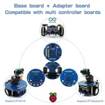Bộ kit lắp ráp robot Waveshare AlphaBot2 cho Arduino (không kèm bộ điều khiển Arduino), dành cho Arduino (không kèm bộ điều khiển Arduino)