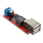 Module nguồn giảm áp DC-DC LDTR-WG0257 chuyển đổi USB đôi 9V/12V/24V/36V sang 5V 3A, 9V-36V sang 5V 3A